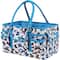 SINGER® Butterfly Print Collapsible Sewing Storage Tote Caddy